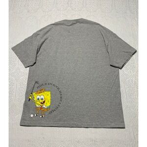 Vintage 2003‎ SpongeBob SquarePants Golf Graphic T-Shirt Gray Mens XXL